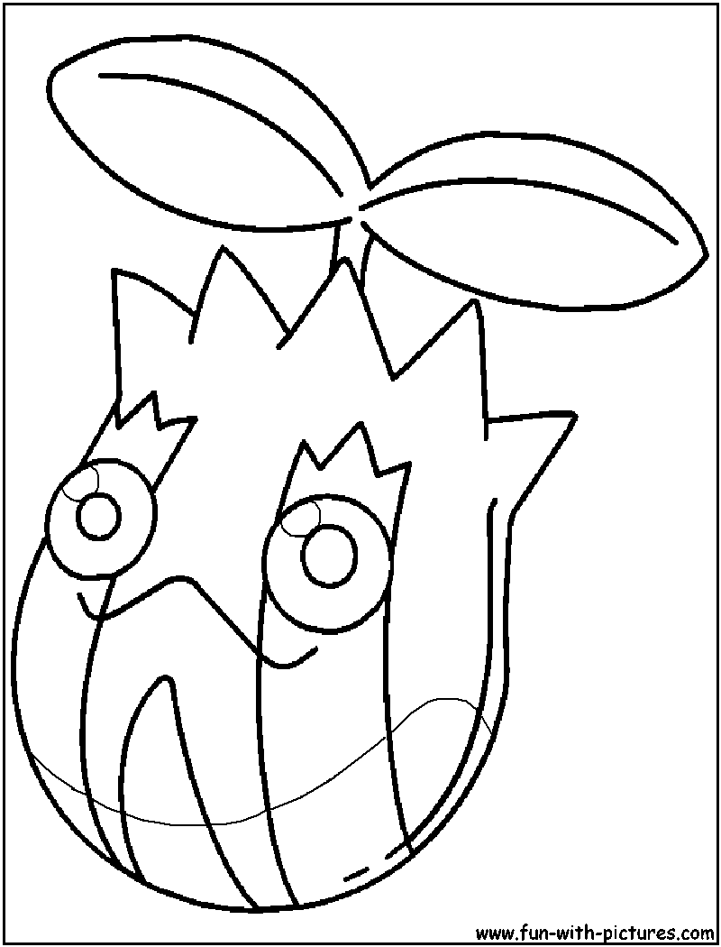 Sunkern Coloring Page 