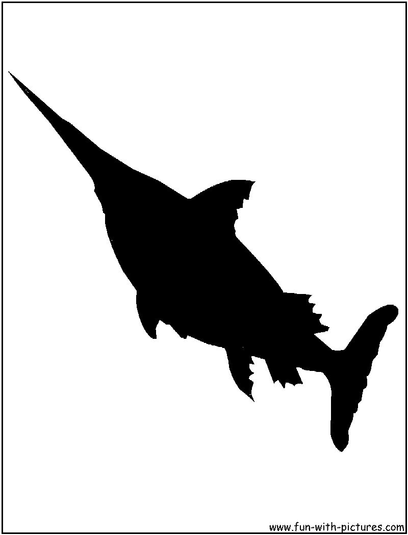 Swordfish Silhouette