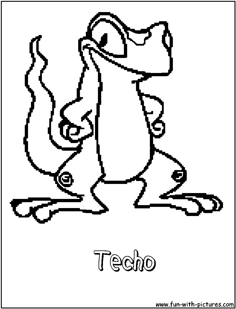 Techo Coloring Page 