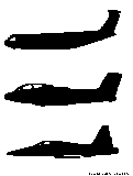airplanes silhouette