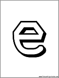 alphabet letter e