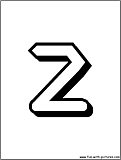 alphabet letter z