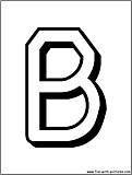 alphabet letters B