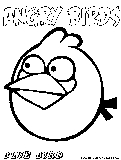 Angrybirds Bluebird Coloring Page 