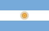 Argentina Flag  Coloring Page