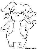 Audino Coloring Page 