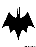 batman bat 2001a silhouette