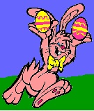 bunny juggler card