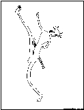 cave drawing outline