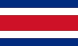 Costa Rica Flag  Coloring Page