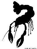 crawfish silhouette
