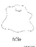 Ditto Coloring Page 