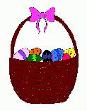 Easter Eggs Basket eCard