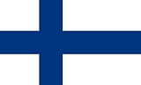 Finland Flag  Coloring Page
