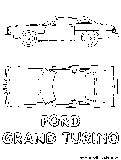 Ford Grandturino Coloring Page 