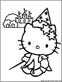 Hellokittymagician Coloring Page 
