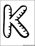 letters K