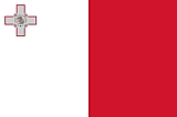 Malta Flag  Coloring Page