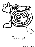 Poliwhirl Coloring Page 