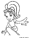 Polly Pocket2 Coloring Page 