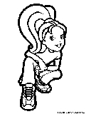 Polly Pocket3 Coloring Page 