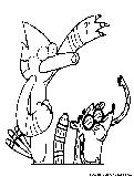 Regularshow Coloring Page 