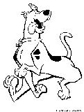 Scooby Doo Coloring Page 