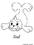 Seel Coloring Page 