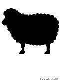 sheep silhouette