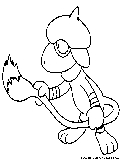 Smeargle Coloring Page 