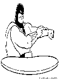 Spaceghost Coloring Page 