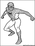Spiderman Friendorfoe Coloring Page 