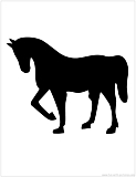 stallion silhouette