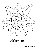 Starmie Coloring Page 