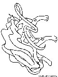 Suicune Coloring Page 