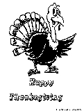 Thanksgiving Turkey Coloring Page3 