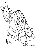 Throh Coloring Page 