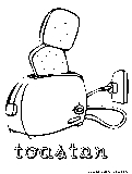 Toaster Coloring Page 
