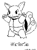 Wartortle Coloring Page 
