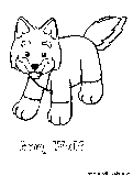 Webkinz Greywolf Coloring Page 