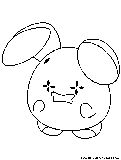 Whismur Coloring Page 