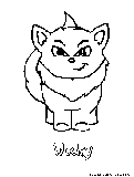 Wocky Coloring Page 