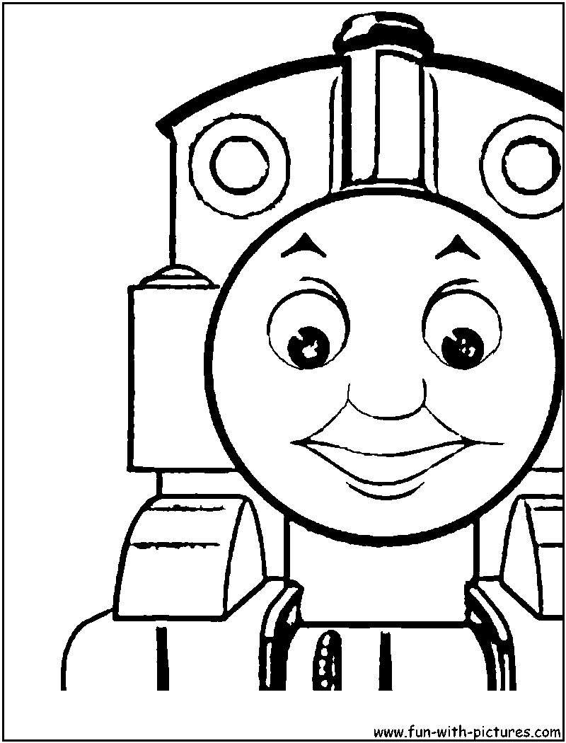 Thomas The Tankengine Coloring Page 
