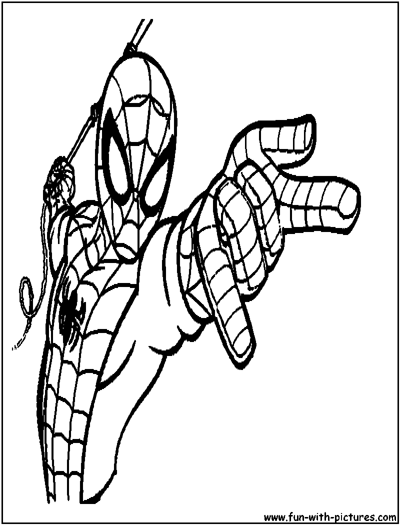Spiderman Coloring Pages Free Printable Colouring Pages