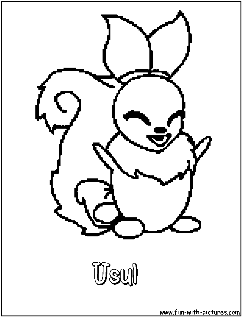 Usul Coloring Page 
