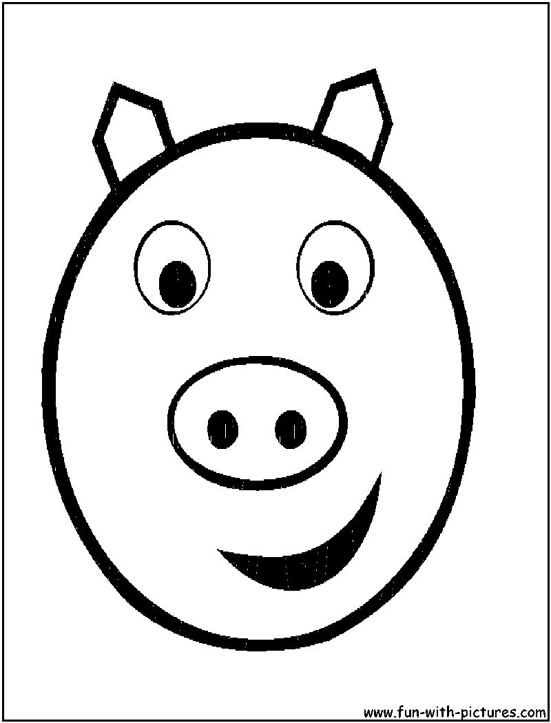 Animal Smiley Coloring Page3 