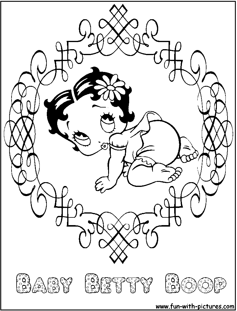 Download Bettyboop Coloring Pages - Free Printable Colouring Pages for kids to print and color in