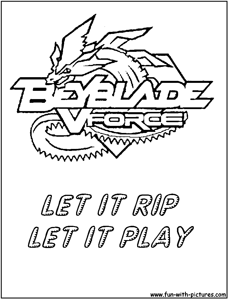 beyblade printing coloring pages
