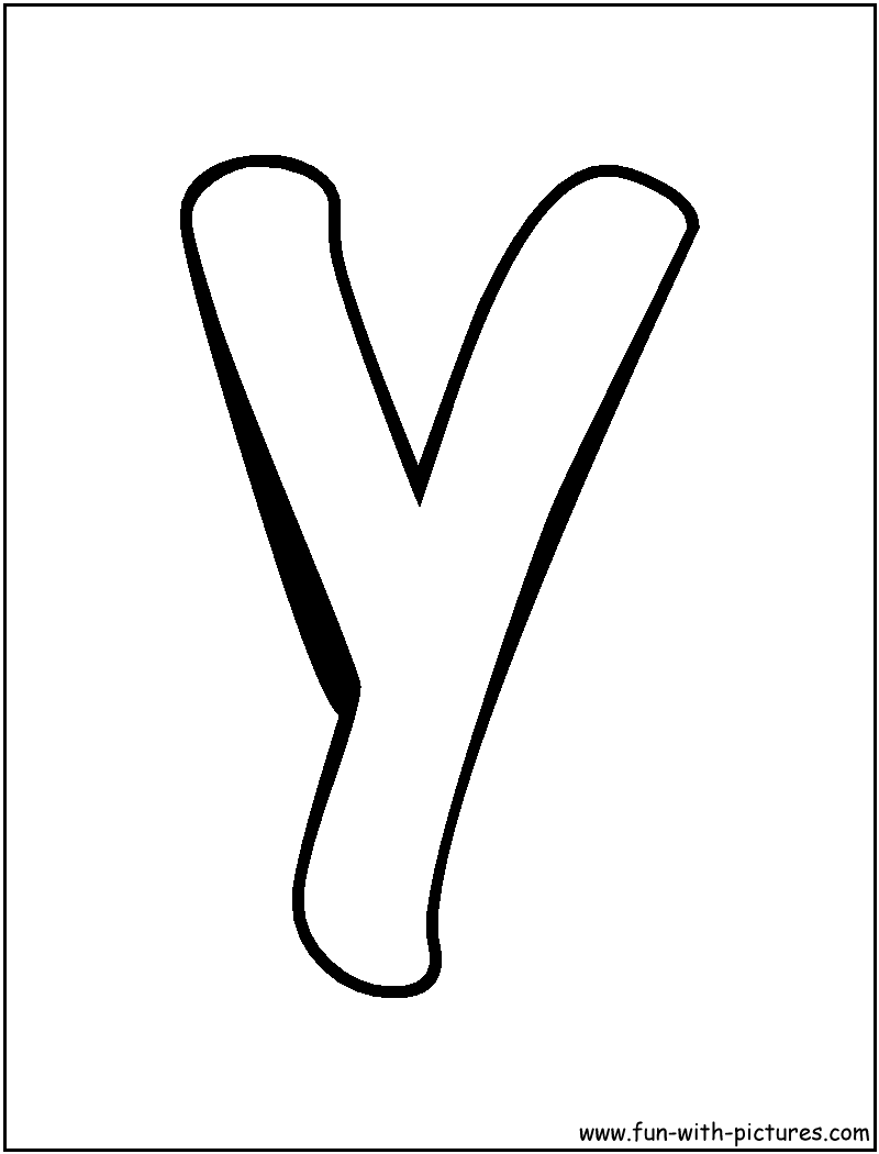 How To Do A Y In Bubble Letters