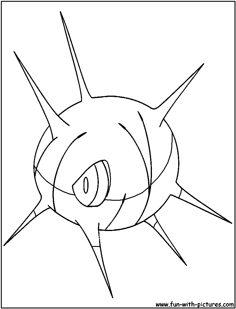 Cascoon Coloring Page 
